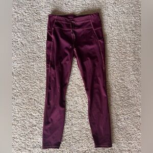 Fabletics Ultracool Purple Leggings - size medium
